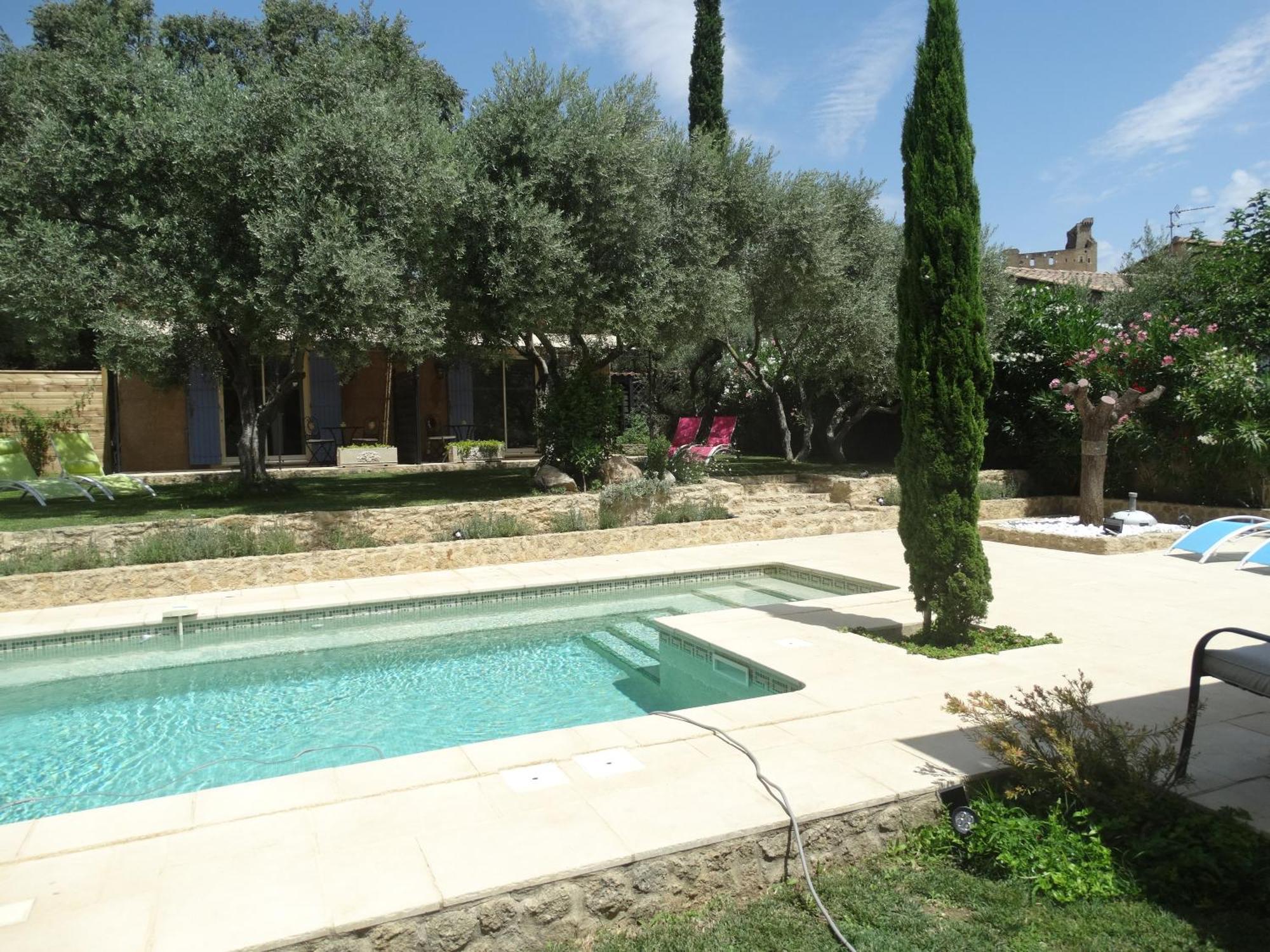 Gites En B&B Le Clos De La Cerise Châteauneuf-du-Pape Exterior foto